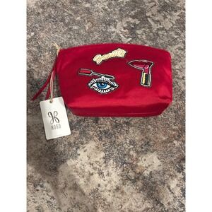 Hobo canvas makeup pouch rare new with tags